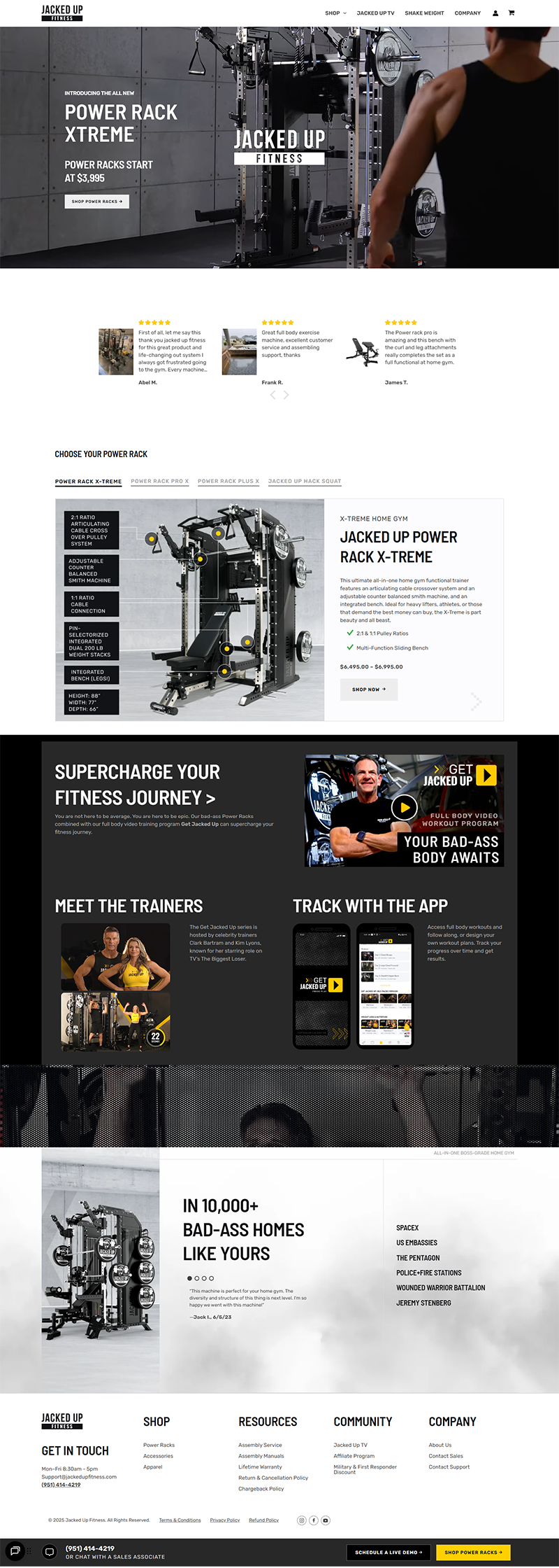 Jacked Up Fitness full page